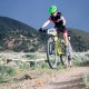 Middle school rider, Jackson, enjoying local race