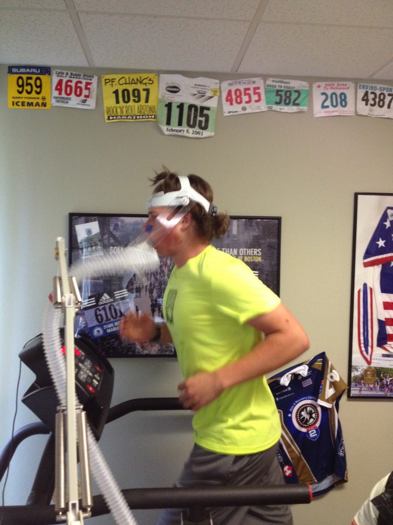 Sugar Bowl Academy Attacks VO2 Testing Silver Sage Center